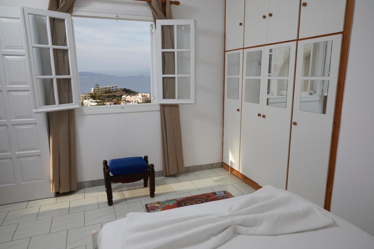 180° View To Sea Villa Vathí Exteriör bild