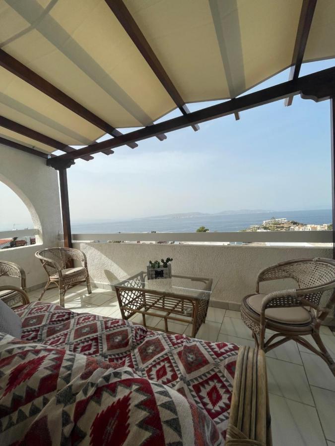 180° View To Sea Villa Vathí Exteriör bild