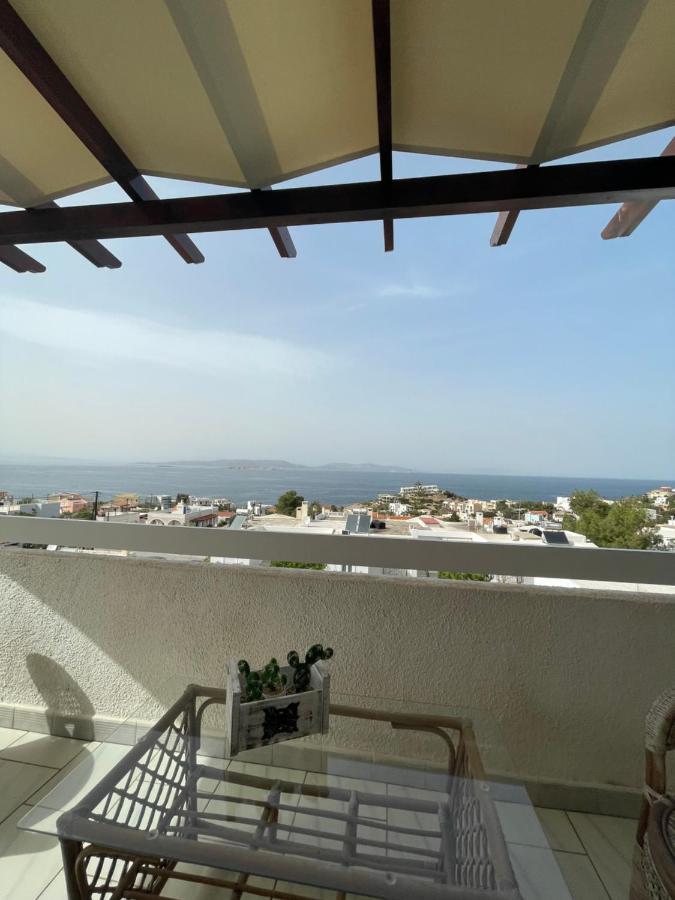 180° View To Sea Villa Vathí Exteriör bild