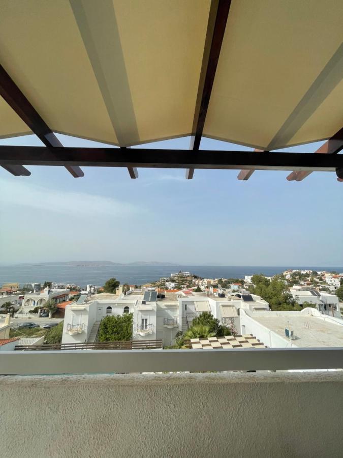 180° View To Sea Villa Vathí Exteriör bild