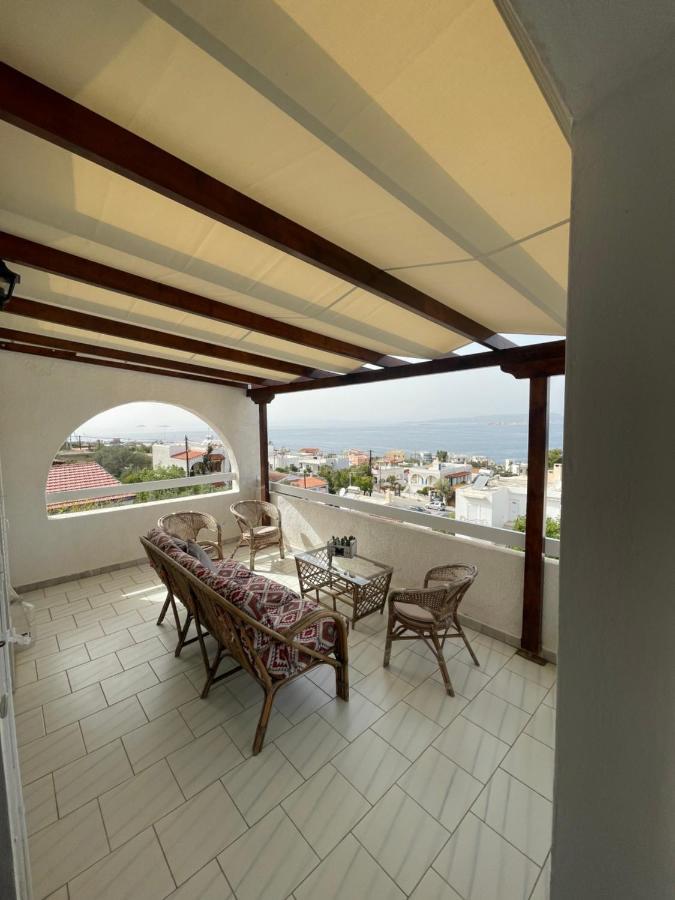 180° View To Sea Villa Vathí Exteriör bild